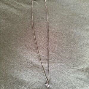 Pandora Silver Necklace with Delicate Bee Pendant